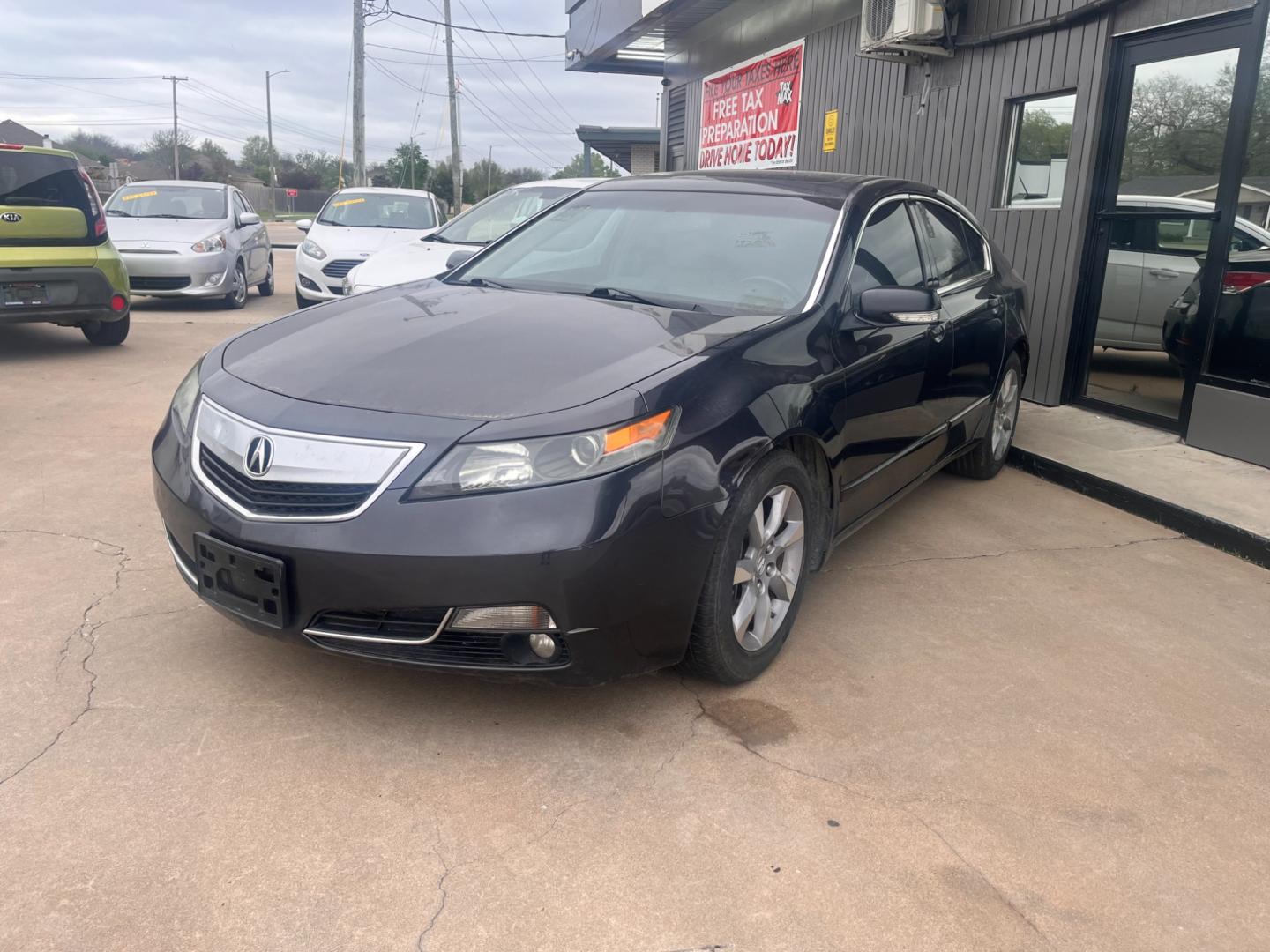 2012 GRAY ACURA TL 3.5TL W/TECH PKG. 6-Speed AT with Tech Package and 18-In. WP (19UUA8F56CA) with an 3.5L V6 SOHC 24V engine, 6-Speed Automatic transmission, located at 8101 E. Skelly Dr., Tulsa, OK, 74129, (918) 592-3593, 36.121891, -95.888802 - Photo#0